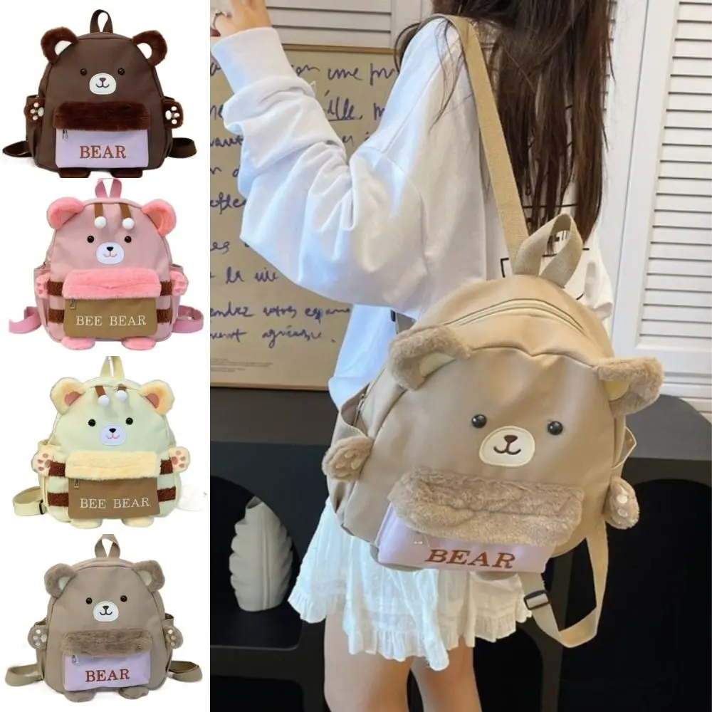 Gift Cartoon Capibala Backpack Cute Large Capacity Dolphin Bag Fruit Headscarf Funny Crossbody Bag