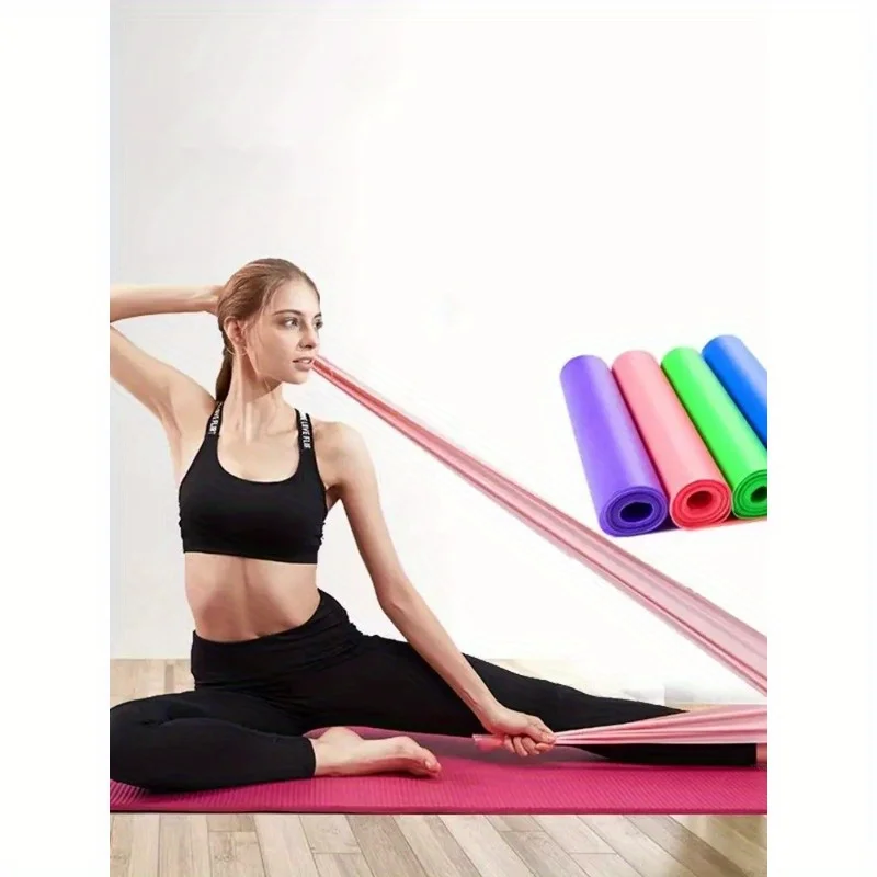 

Эластичная лента для йоги, тренировок по пилатесу, фитнеса, домашнего спортзала, эластичная лента для сопротивления, аксессуары для йоги