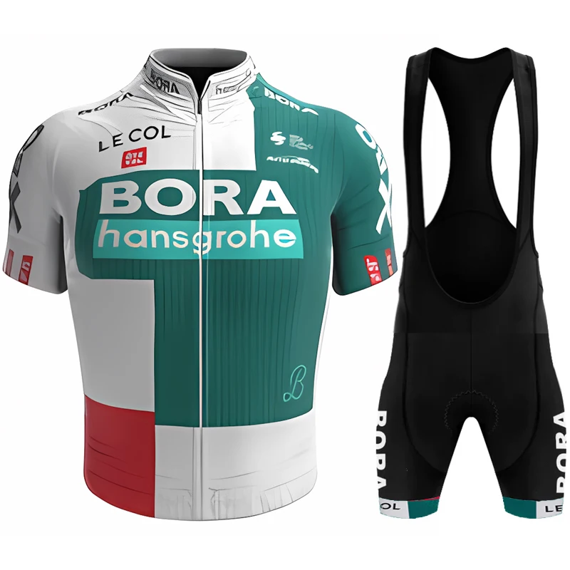 

Cycling Uniforms for Men Mtb Jersey Set UCI BORA ALPECIN Shorts Man Men's Jacket Summer Bike Clothes Wear Suit Costume Pants Gel