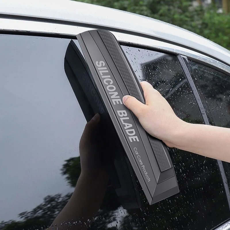 

Soft Silicone Handy Squeegee Non-Scratch No Noise No Damage Paint Car Wrap Tools Supplies for Water Window Wiper Drying Blade