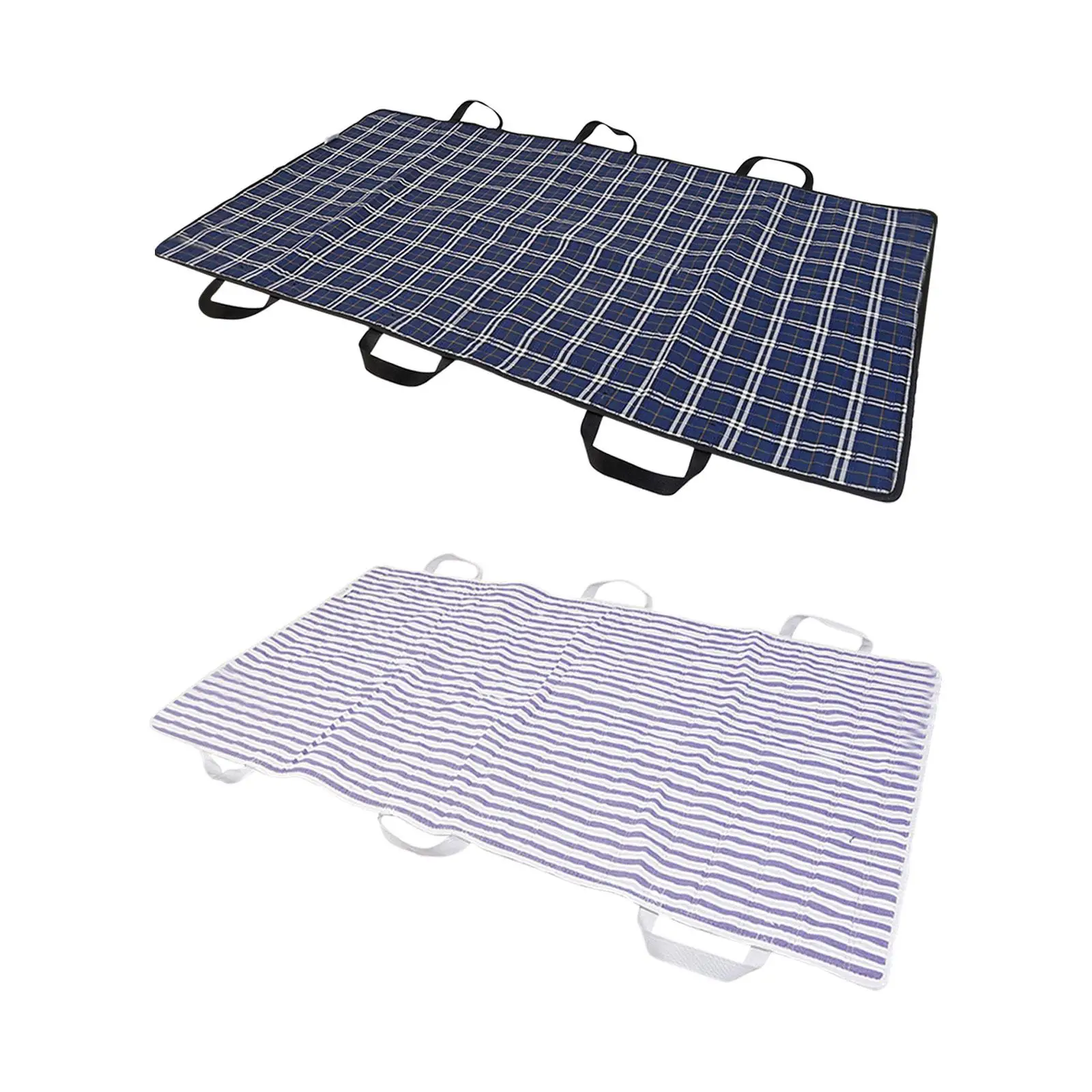 Positioning Bed Cushion with Handles Incontinence Bed Pad for Lifting Senior