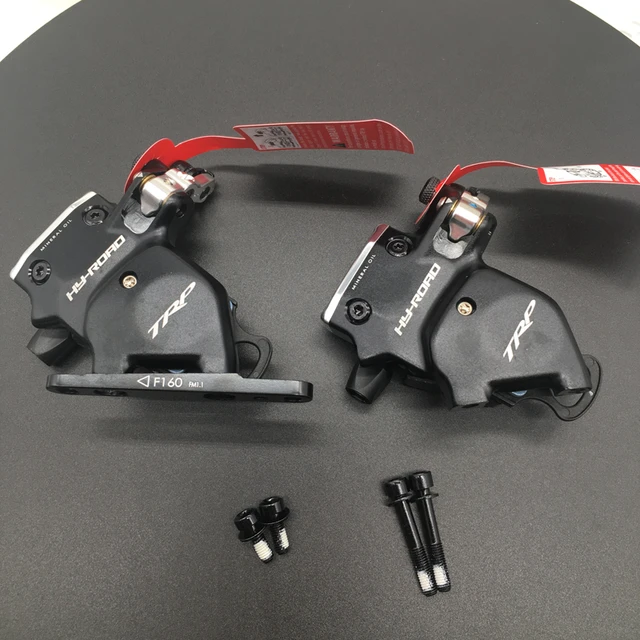 TRP HY/RD Flat Mount Cable Actuated Hydraulic Disc Brake Calipers Set CX  Road Bike HYRD ROAD C711 No Rotor F160mm/140mm Adapter - AliExpress 18