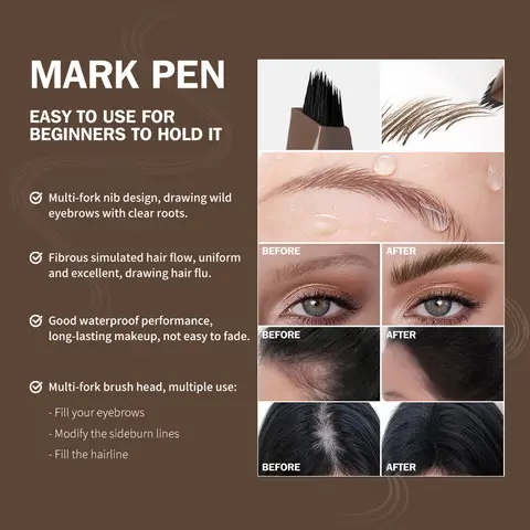 10 best sales ögonbrynspenna - №9