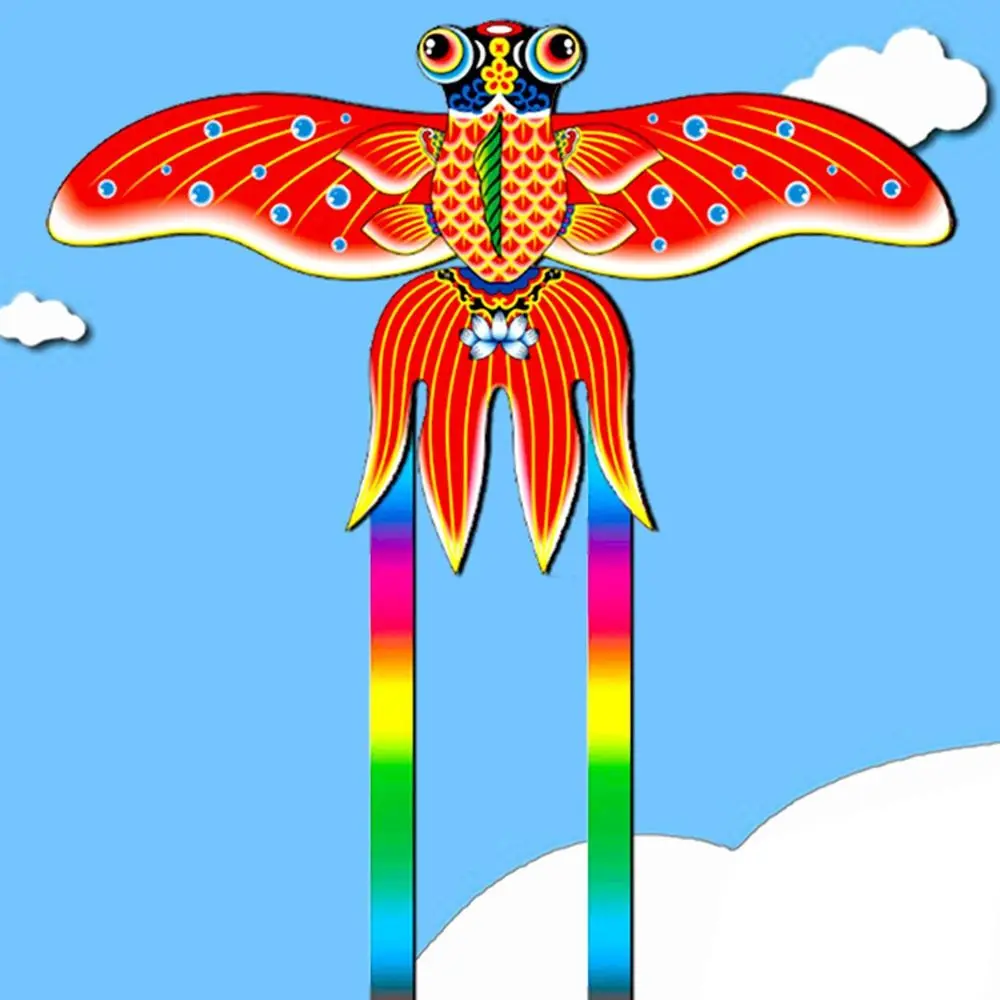 Outdoor Plastic Dynamische Vliegers Cartoon Gemakkelijk Controle Lange Staart Vliegers Lichtgewicht Vliegende Vliegers Kindercadeau