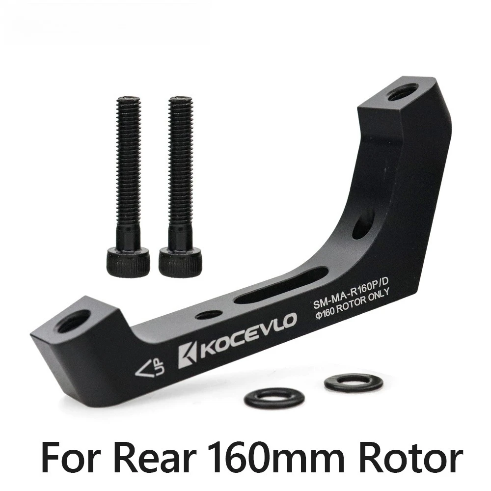 M-MA-F160P/D is suitable for 160mm front and rear wheel hydraulic flat disc brake converter column mounted clamp brake seat