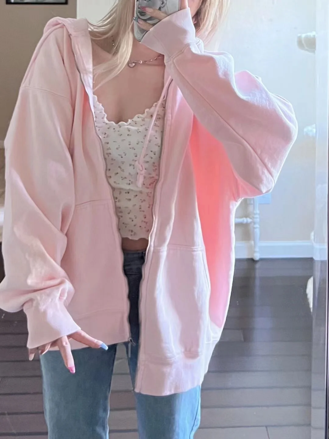 

Женская толстовка Brandy Girl Sweetest Girl свободного кроя на молнии из чистого хлопка, весенняя, с длинными рукавами, повседневная, удобная