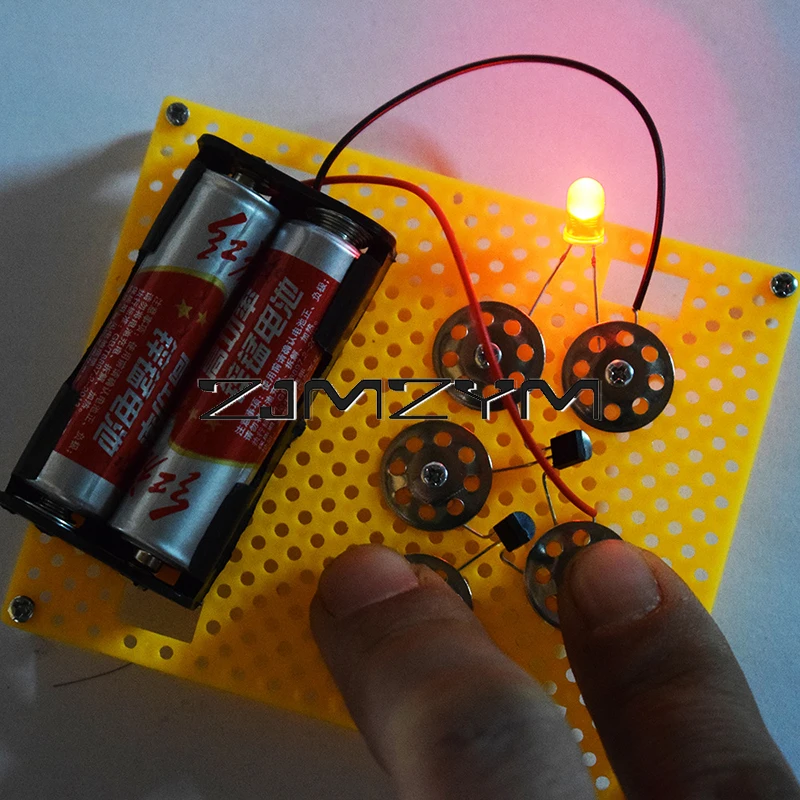 Human Conductive Model Science Physics Experiment Technology Assembling Model Puzzle Accessories