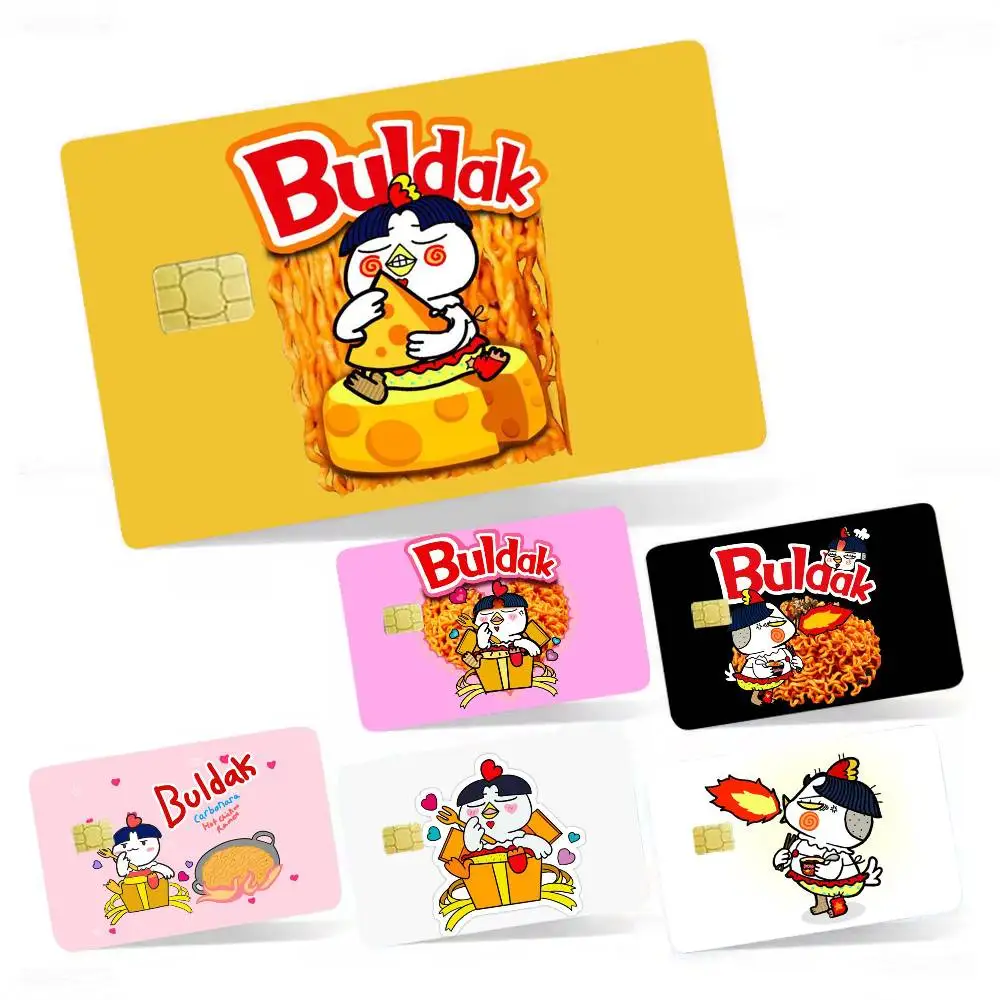 

Kwaii Anime B-Buldak RameSn Film Skin for Debit Credit Bank Visa Card Decal Cover