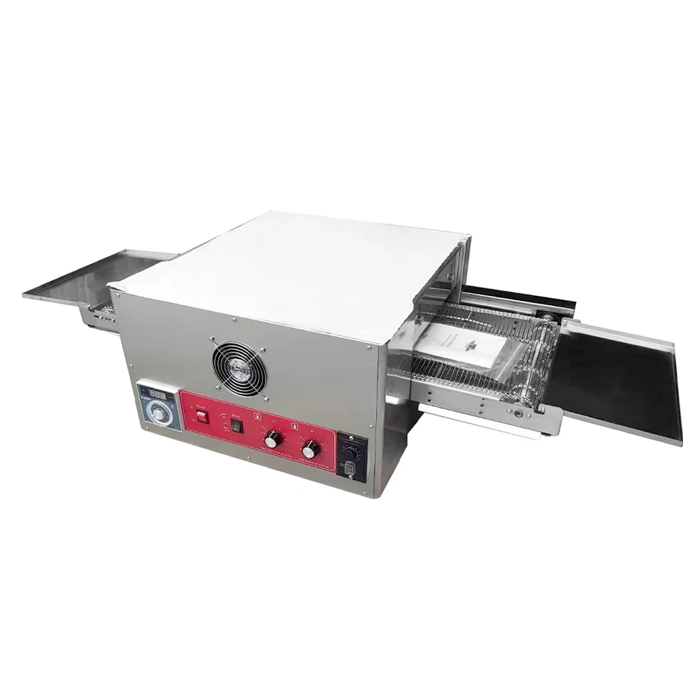 

18-дюймовая электрическая/газовая туннельная печь, коммерческая конвейерная печь для выпечки пиццы из нержавеющей стали/конвейерная печь для пиццы