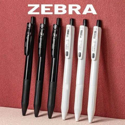 Zebra Sarasa jj29 0.5mm Black Blue Red Retractable Gel Pens Ballpoint for Writing Office Accessory School Supplies Stationery