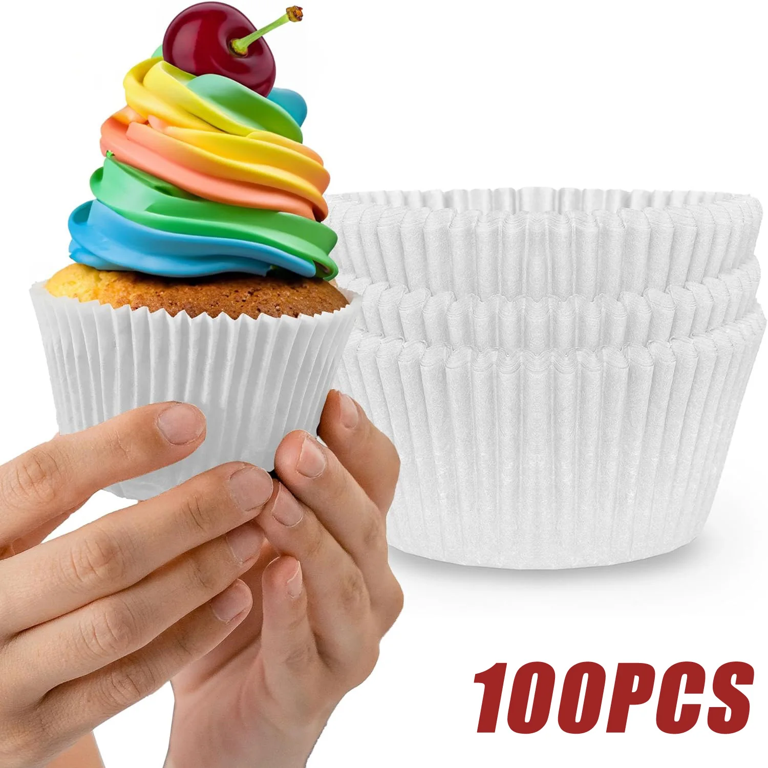 Liners Cupcake Baking Paper Cups Cake Loaf Oval Mini Cup Muffin Bread Pans Liner Pan Disposable Proof Boat Shape Dessert Tray