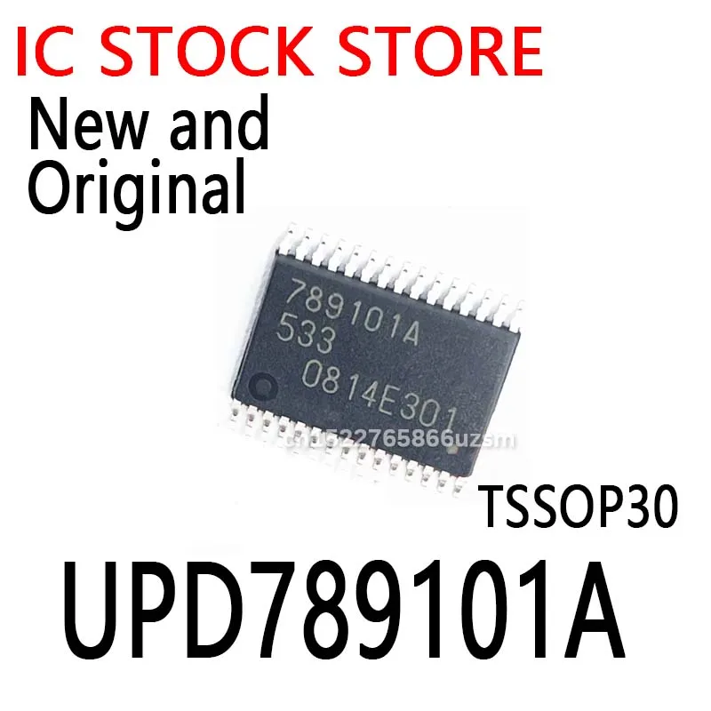 10PCS/Lot New and Original 789101A  789101 TSSOP30  IC UPD789101A