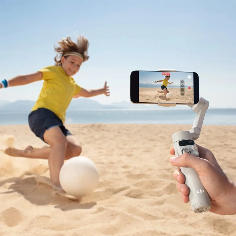 DJI Osmo mobile 7 قضيب تمديد مدمج وحامل ثلاثي القوائم بطارية 10 ساعات شحن الهاتف OM 7 العلامة التجارية الجديدة في المخزون