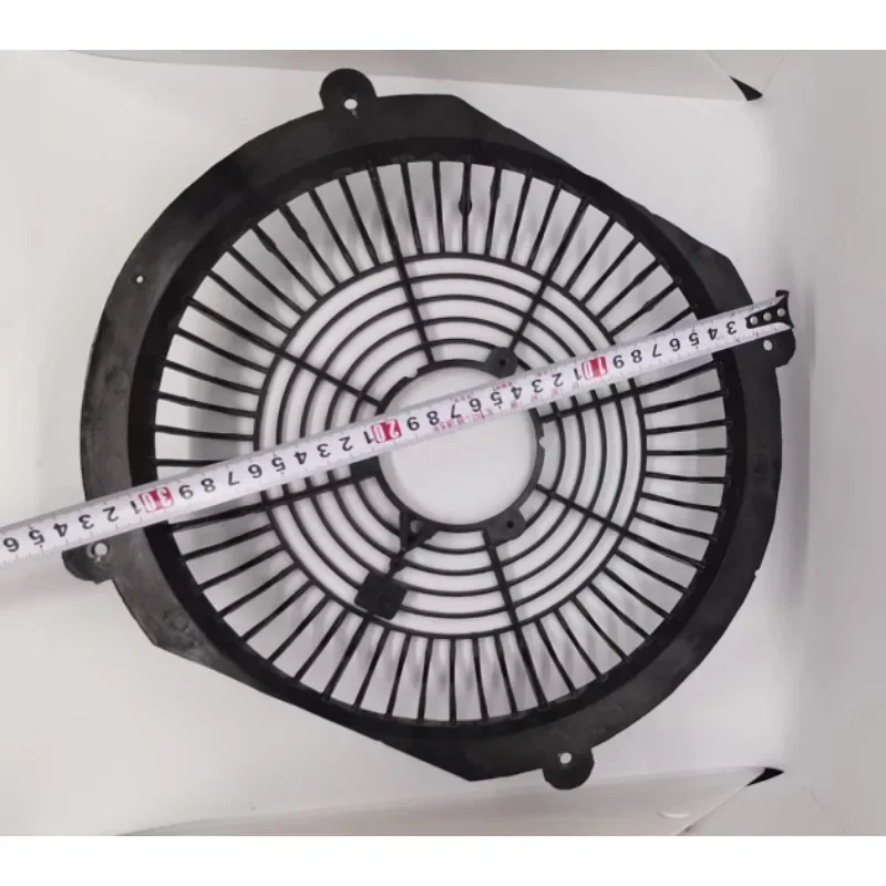 Cover pole motor black plastic mesh cover commercial refrigerator freezer cabinet fan flange suitable fan blade 230 Jincheng