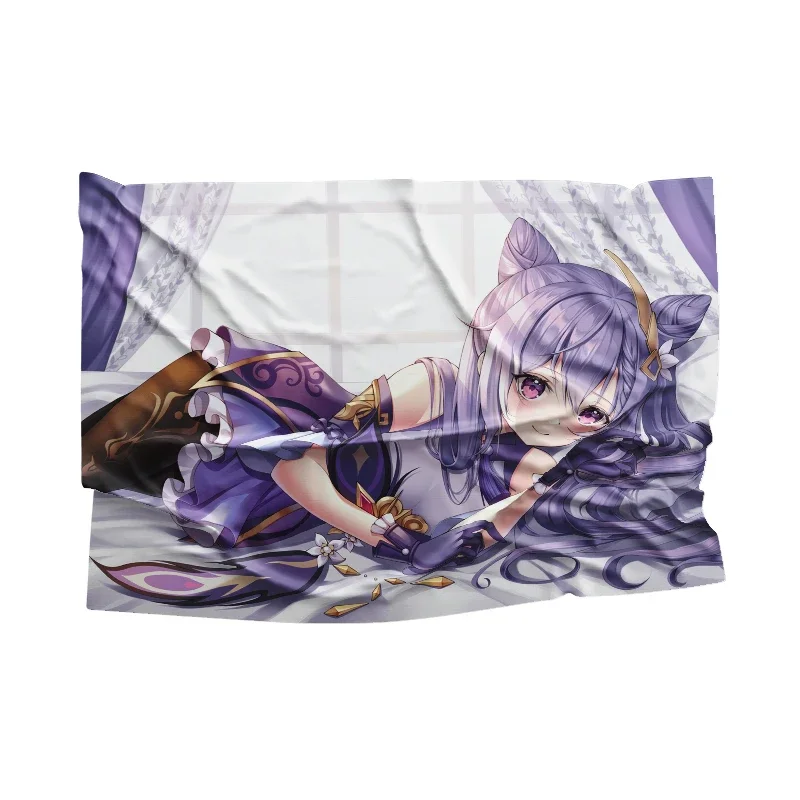 Genshin blow blanket soft upholstery sofa blanket bed blanket players chair blanket Anime blanket anime blanket custom blanket