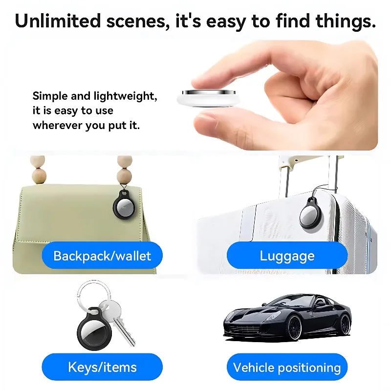 جهاز تعقب GPS محمول، مفاتيح الهاتف، محدد موقع المحفظة، جهاز مضاد للخسارة لنظام Android Apple المتوافق مع الدقة، العثور على عمر البطارية الطويل