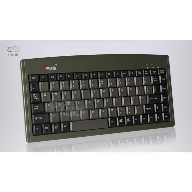 DS-3000 88 Keys USB PS2 Round Port Silent Keyboard Industrial Grade for CNC Laptop