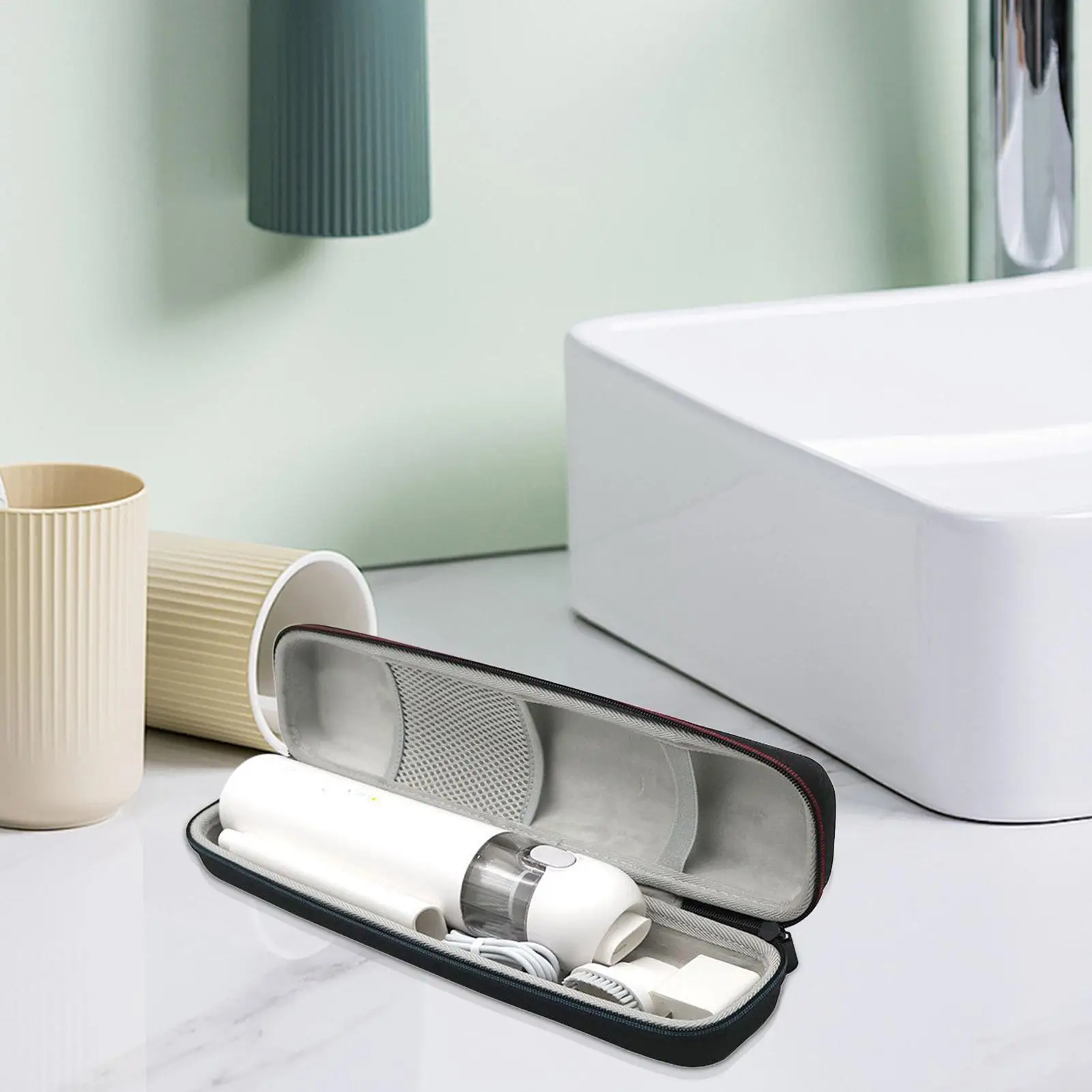 

Portable Storage Bag For Hair Straighteners Curling Irons Hair Rollers Eva Hair Straightener Organzier Bag Travel Bag