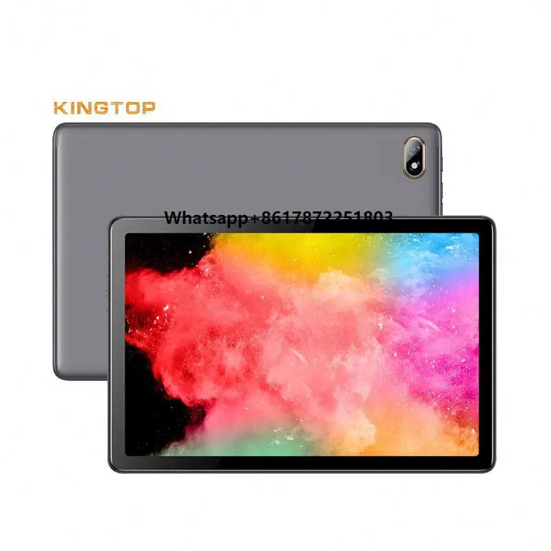 Kingtop 10 Inch Tablet PC Android 12 Business Students Education Home Use 4G Octa Core Android Tablet