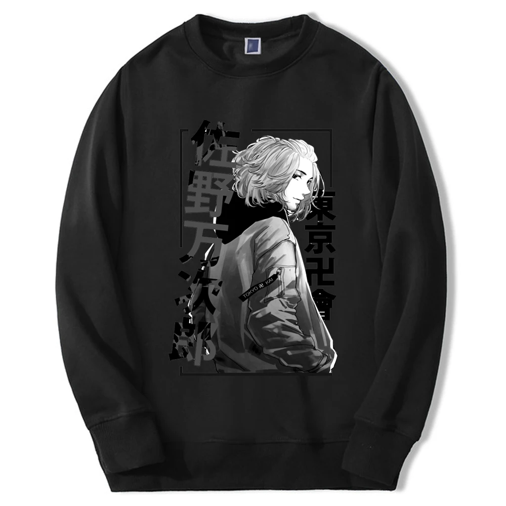 Tokyo Revengers Hoodies Men Women Mikey Anime Mangas Graphic Sweatshirts Harajuku Casual Harajuku Clothes Pullover