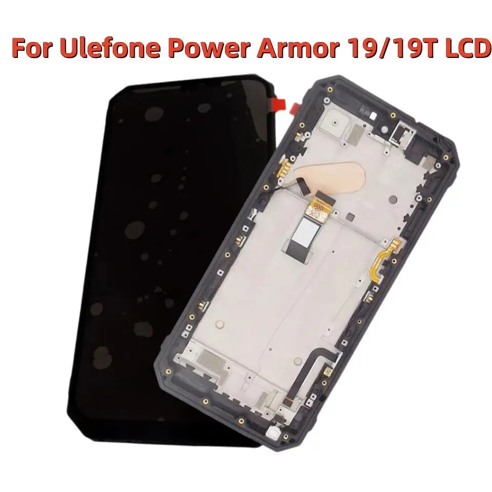 For Ulefone Power Armor 19 Armor 19T Lcd Display+Touch Screen With Frame Accessories For Ulefone Power Armor 19T Phone