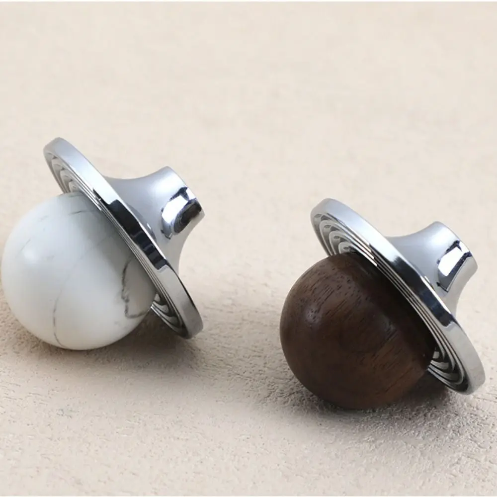 

Pendant Design Wooden Ball Pendant Cabinet Pulls French Chic Decorative Vintage Wooden Sphere Drop Knobs Luxury Finish Durable