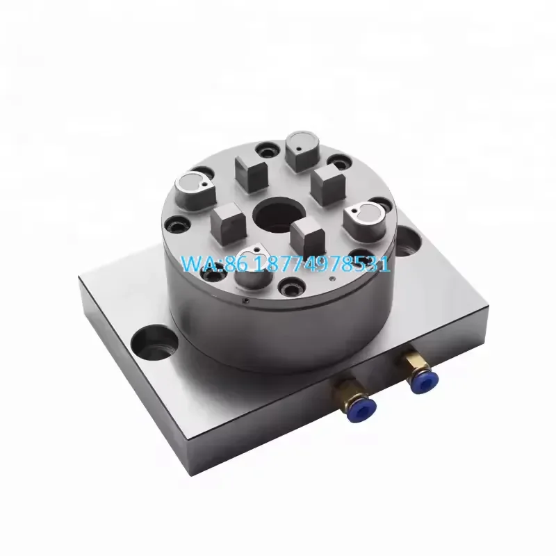 Wmwmnu for System 3R Compatible Pneumatic Chuck 6000N Clamping for CNC Milling Grinding Precision Macro Base 3A-100063