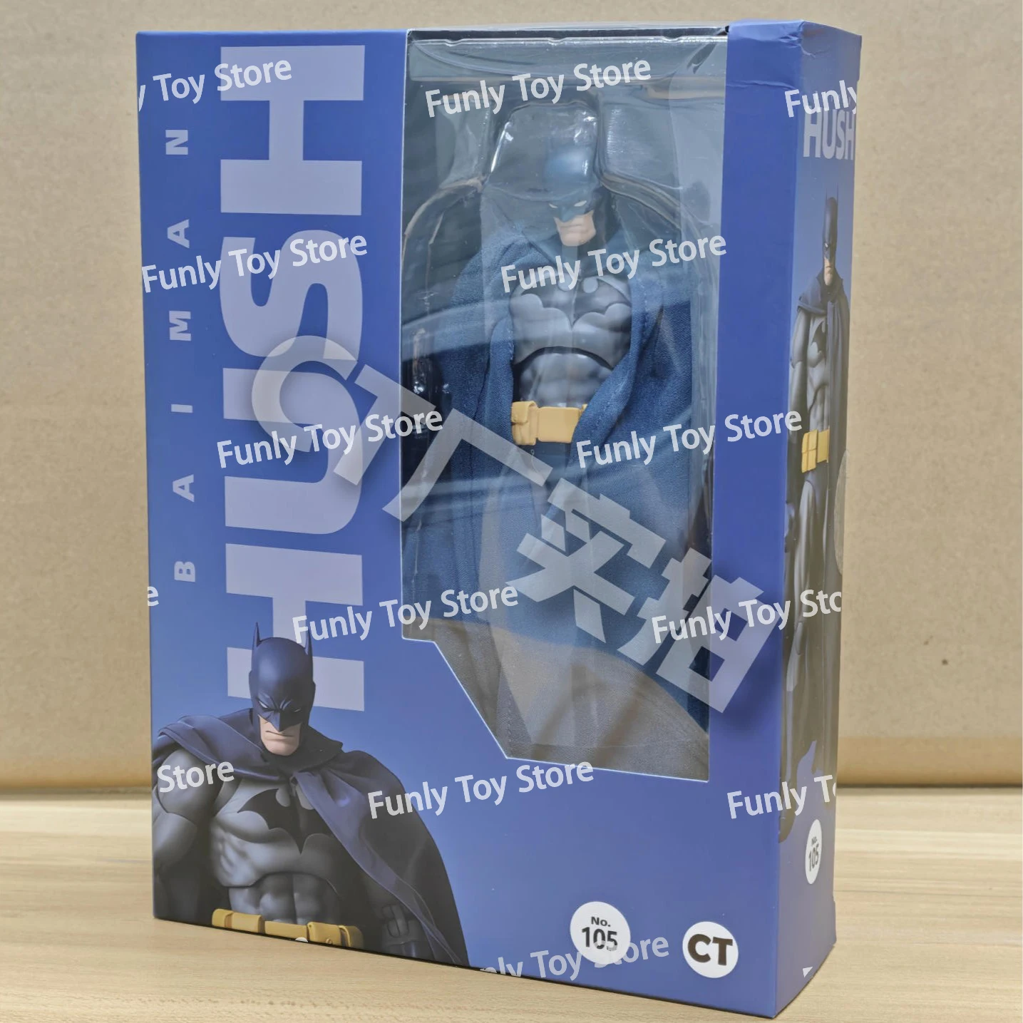متوفر في المخزون ألعاب CT باتمان هش الأزرق مافيكس 105 تيار مستمر النسخة السوداء بات مان أنيمي عمل الشكل تمثال نموذج تمثال هدية للعب الأطفال #2