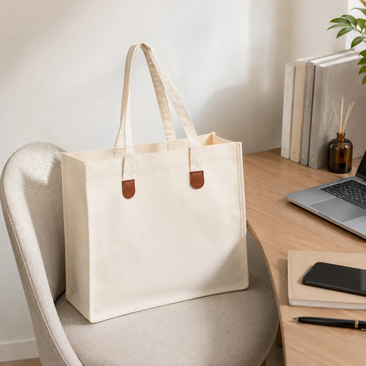 

Customized Canvas Tote Bag Women Eco-friendly Design Logo Canvas Bag Advertising Promotion Large Capacity Shoulder Handbag