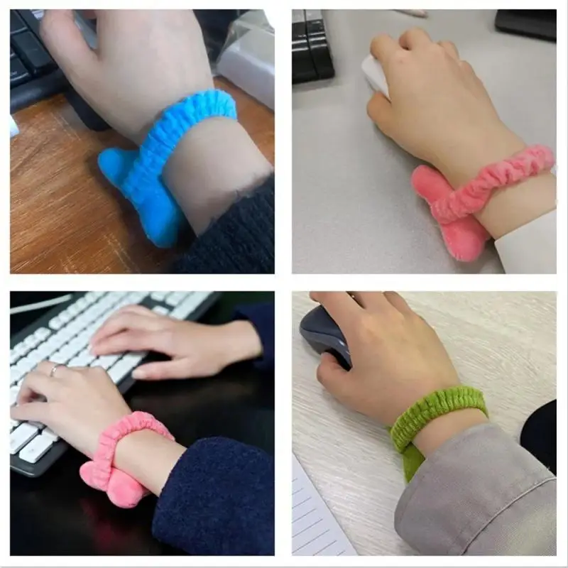 RYRA Mini Freely Moved Wrist Support Pad Wrist Guard Pillow Office Computer Keyboard Mouse Pad Laptop Computer Game Wrist Guard