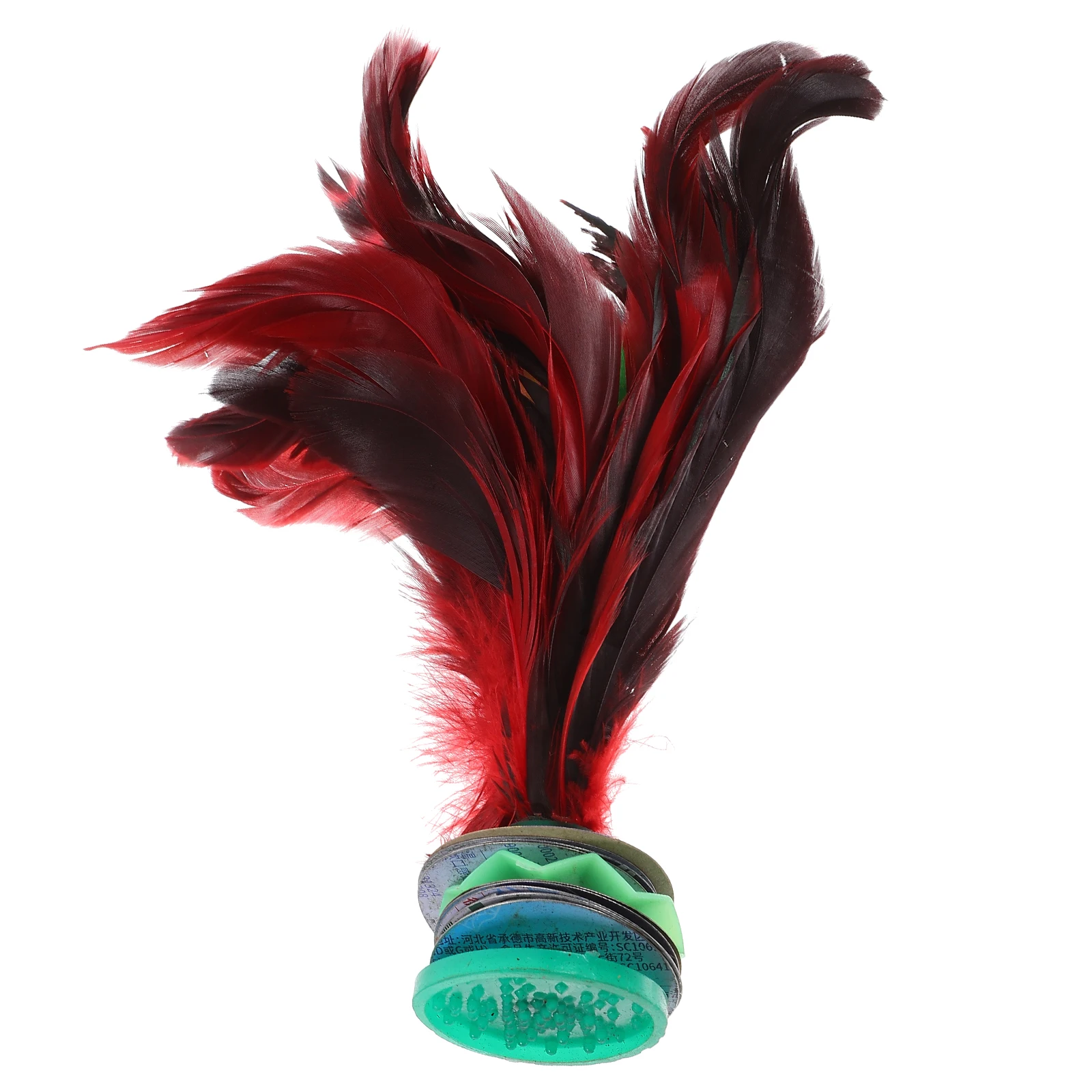 Volano di intrattenimento per esercizi all'aperto al coperto, tradizionale cinese, luminoso, leggero, per bambini e adulti