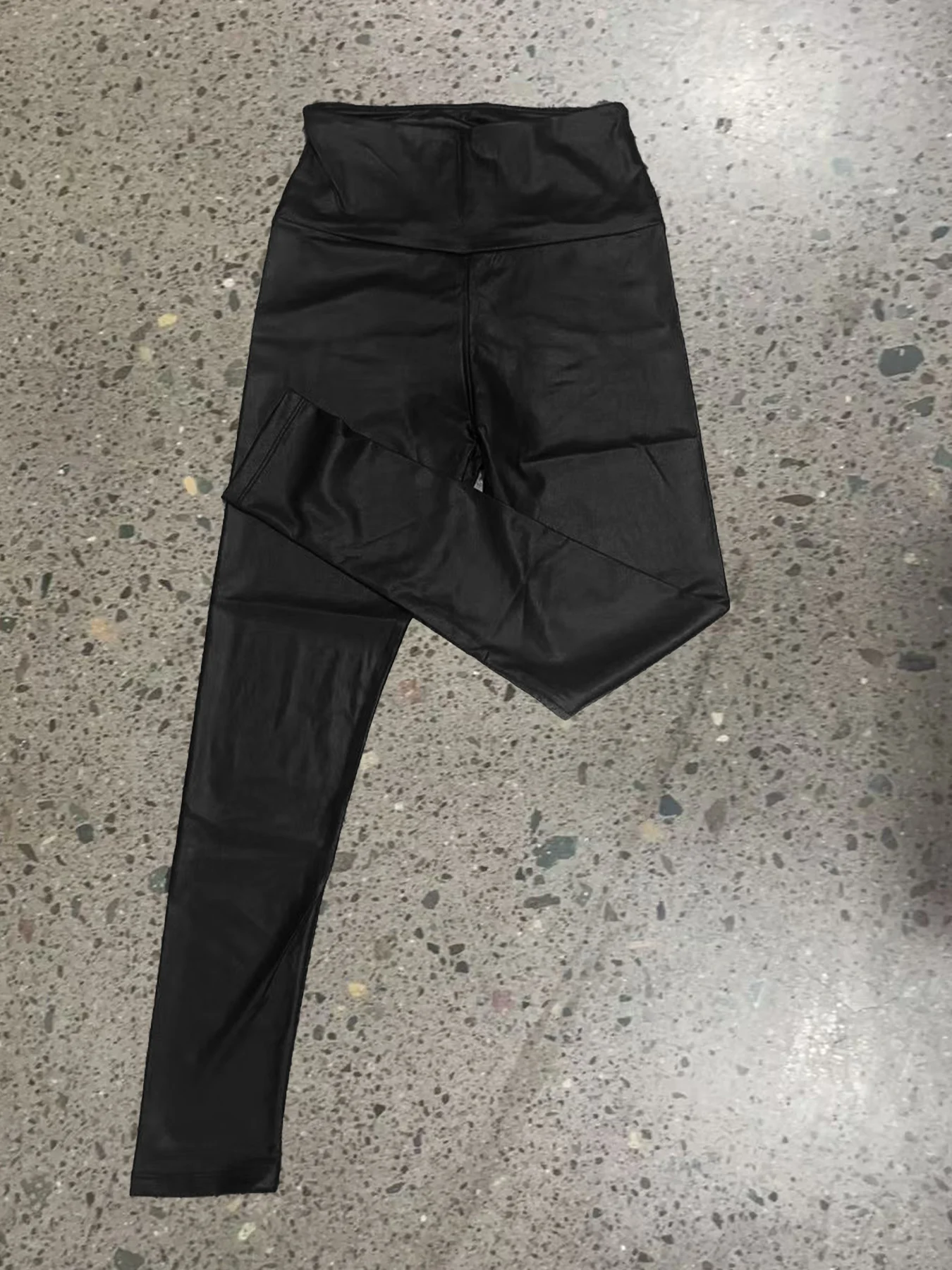 5 แพ็คพลัสขนาดผู้หญิงกางเกงขาบานเอวสูงนุ่มพิเศษ,เลกกิ้งควบคุมหน้าท้องกางเกงขากระดิ่งบูทเล็กนุ่มวิ่ง