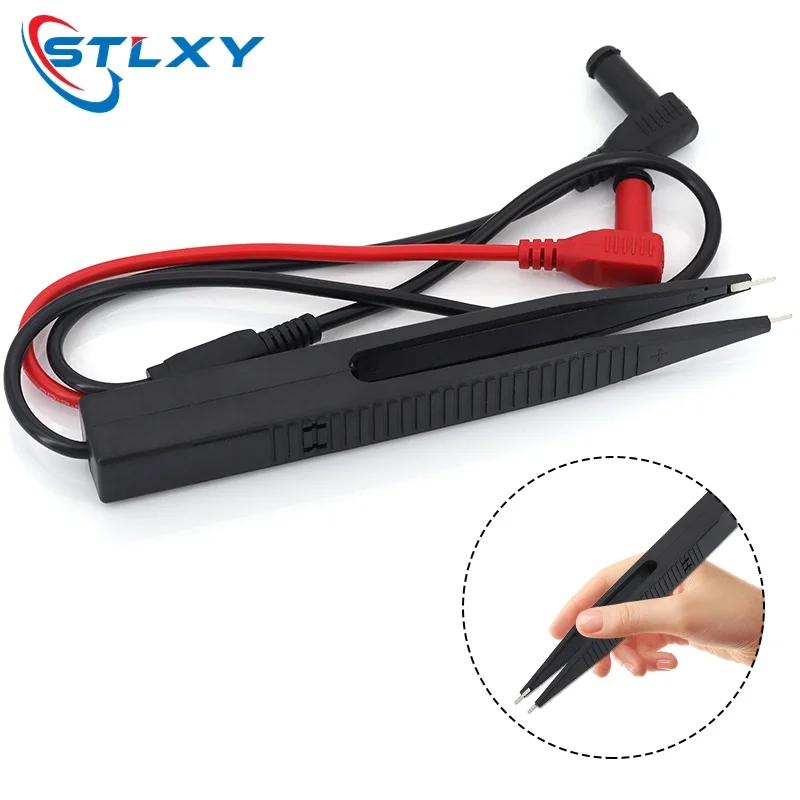 1pcs Clip Test Pen SMD Multimeter Probes Patch Capacitors Inductors Probes of LCR Chip Clips SMD Test Probe