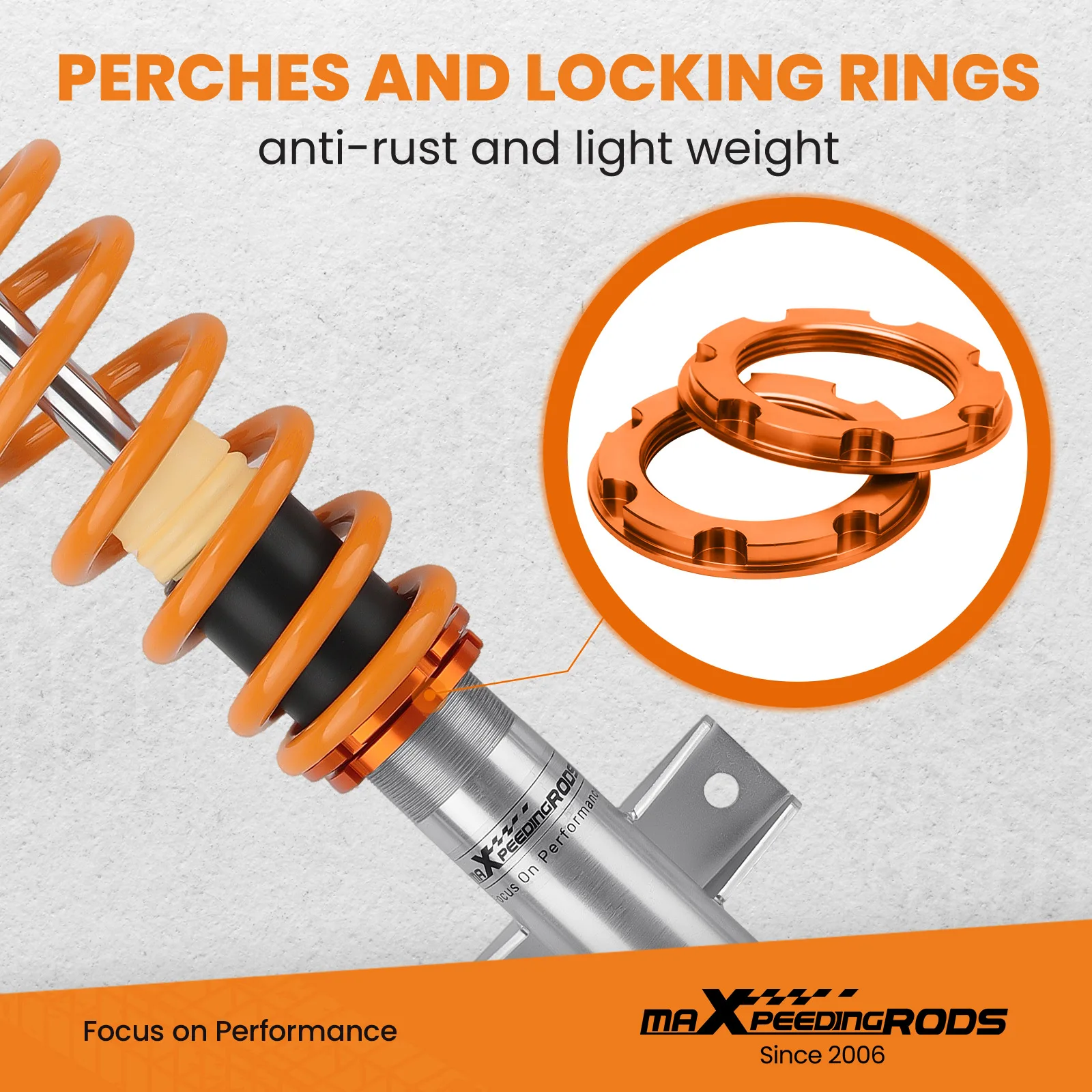 

Coilover Suspension Shocks for VW Transporter T5 T6 2.0 3.2V6 1.9TDi 2.0TDi 2.0BiTDi 2.5TDi