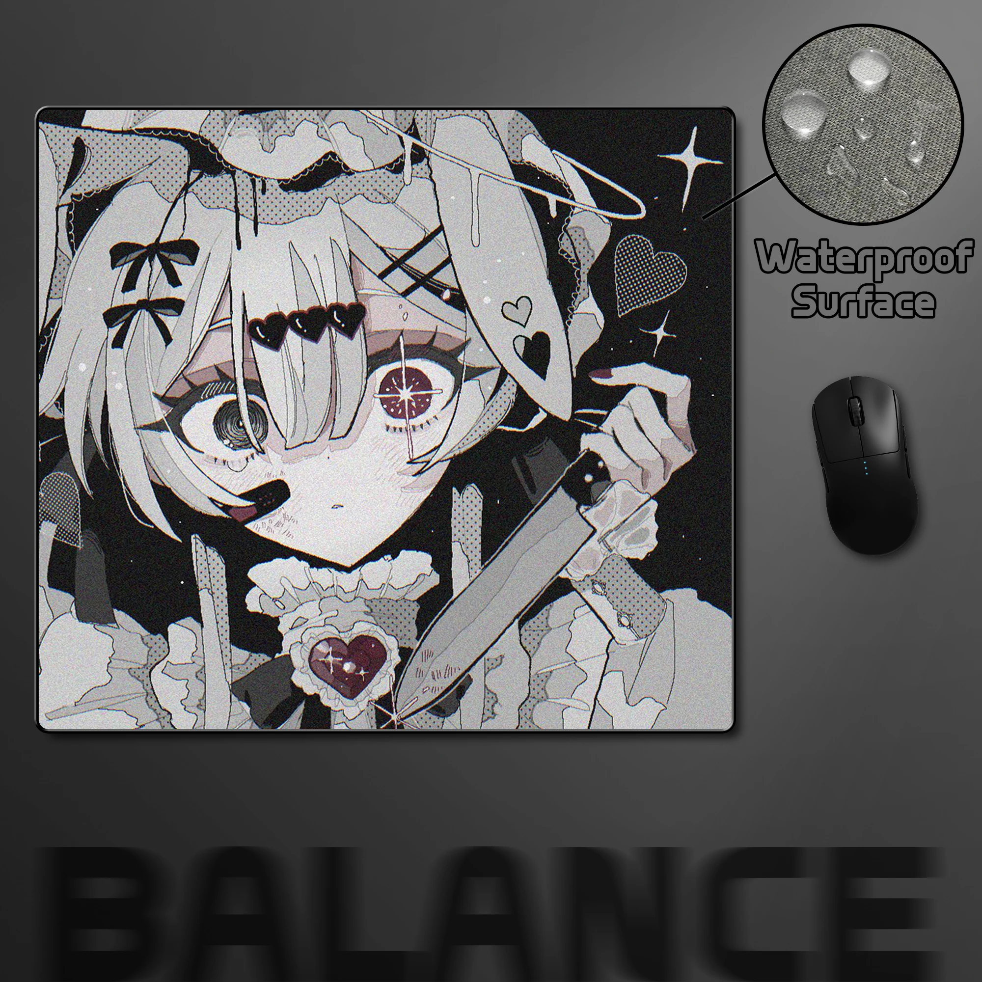 

Водонепроницаемый коврик для мыши с HD-принтом, резиновый коврик для мыши премиум-класса, офисный нескользящий коврик для мыши с ультратонкой поверхностью, геймерский настольный коврик, коврик для клавиатуры