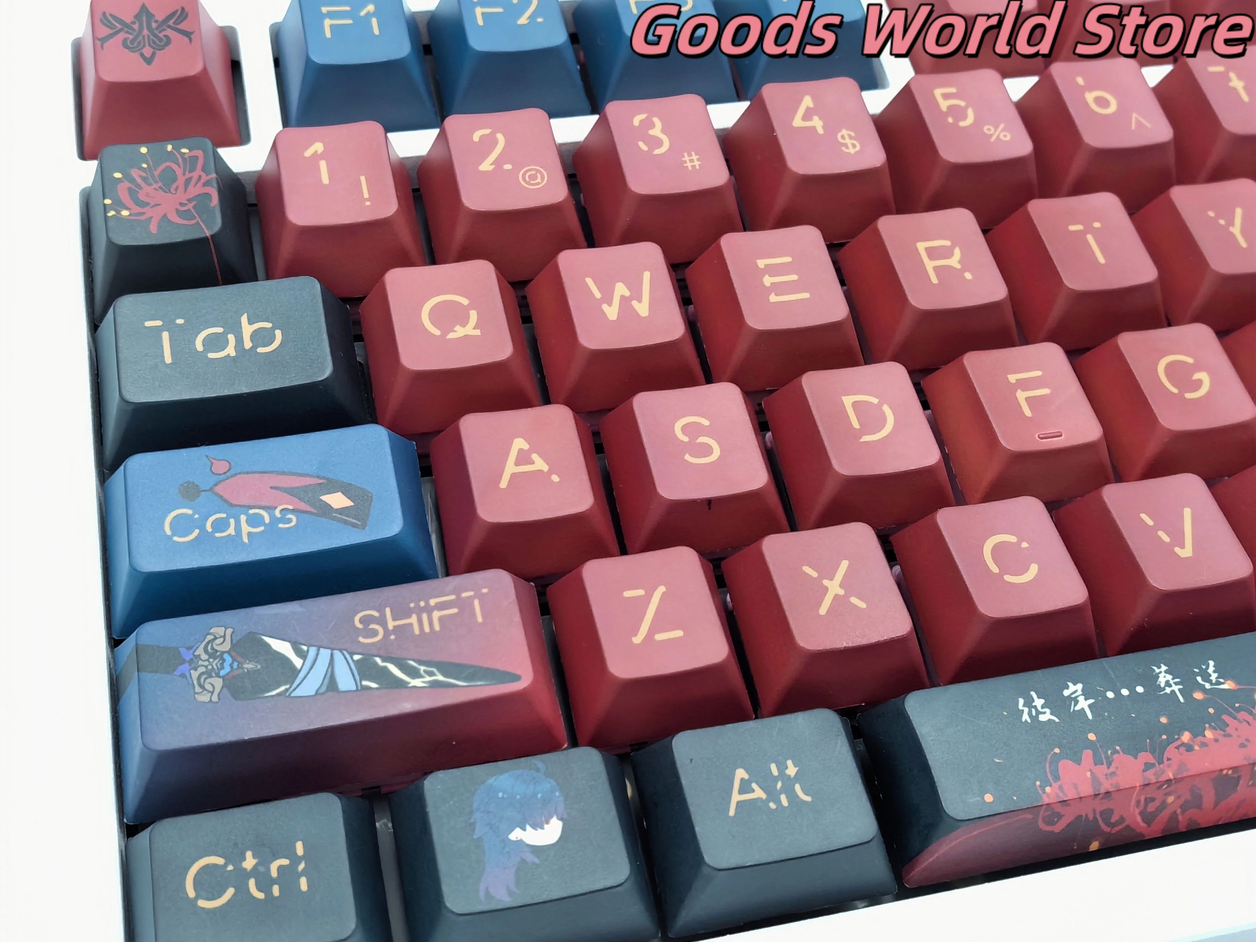 Klawisz Blade dostępny od ręki Gra Honkai Star Rail Klawiatura mechaniczna Klawisz Blade Kostium Cosplay Anime Prezent na Halloween