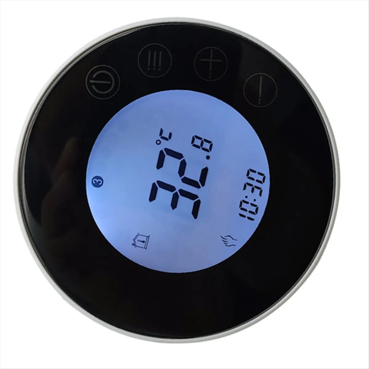 

Tuya Circular WiFi Indoor Thermostat Smart App Application Can Remotely Control Temperature Controller X7GB