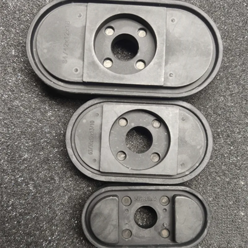 Flat Cylinder Piston Ring, Oval Integral Piston Two-way Sealing Ring 84*42/63*36/54*26 Oil Seal