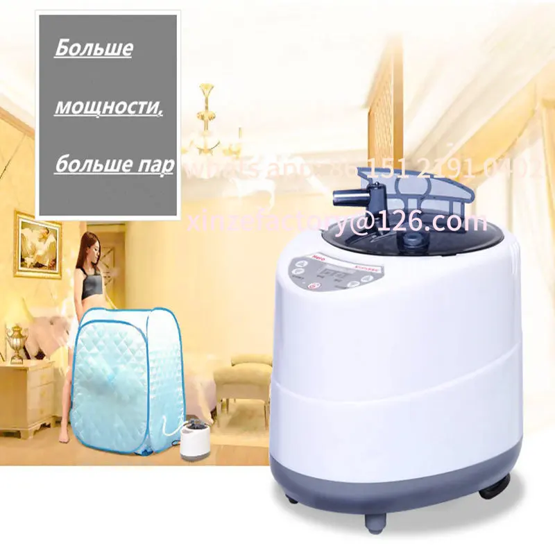 

Customizable Steam Generator 220V/110V EU US Plug Sauna Wooden Barrels Large Water 2000W Upgrade Capacity 4L Steamer Pot