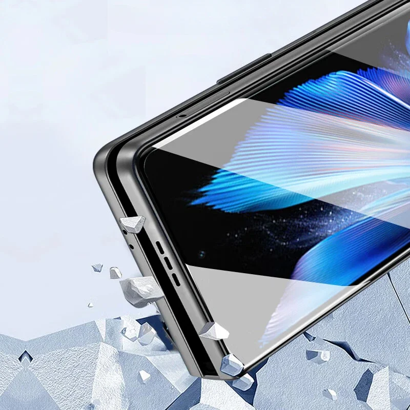 3D Curved Tempered Glass For Vivo X Fold 3 Pro Screen Protector For Vivo X Fold3 FoldX3Pro Protective Film Glass Full Cover