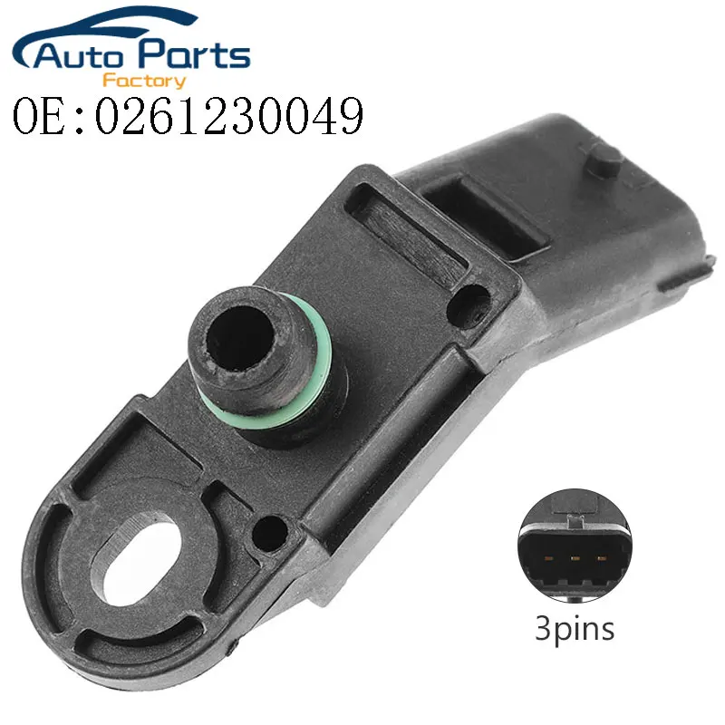 2.5 Bar Pressure MAP Sensor For ALFA ROMEO 147 156 166 GIULIETTA MITO FIAT STILO PUNTO DOBLO LANCIA LYBRA MUSA THESIS 0261230049