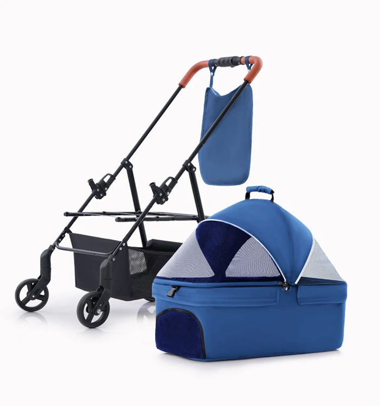 

Hot Sale Dog Stroller Foldable Pram Pet Stroller With Universal Wheels