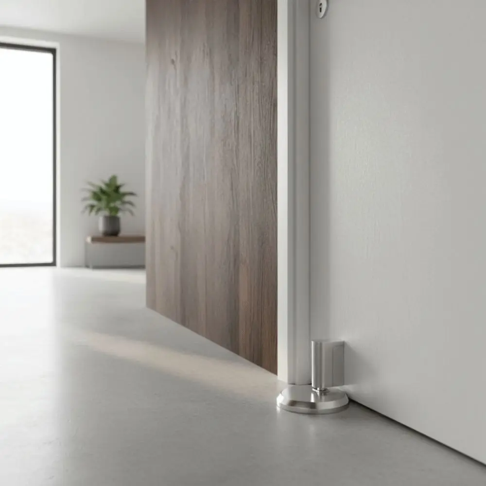 لا يوجد تصميم مثقاب، سدادة قفل الباب الميكانيكية، وظيفة كتم الصوت، تركيب غير مرئي، لا سدادة باب الحفر