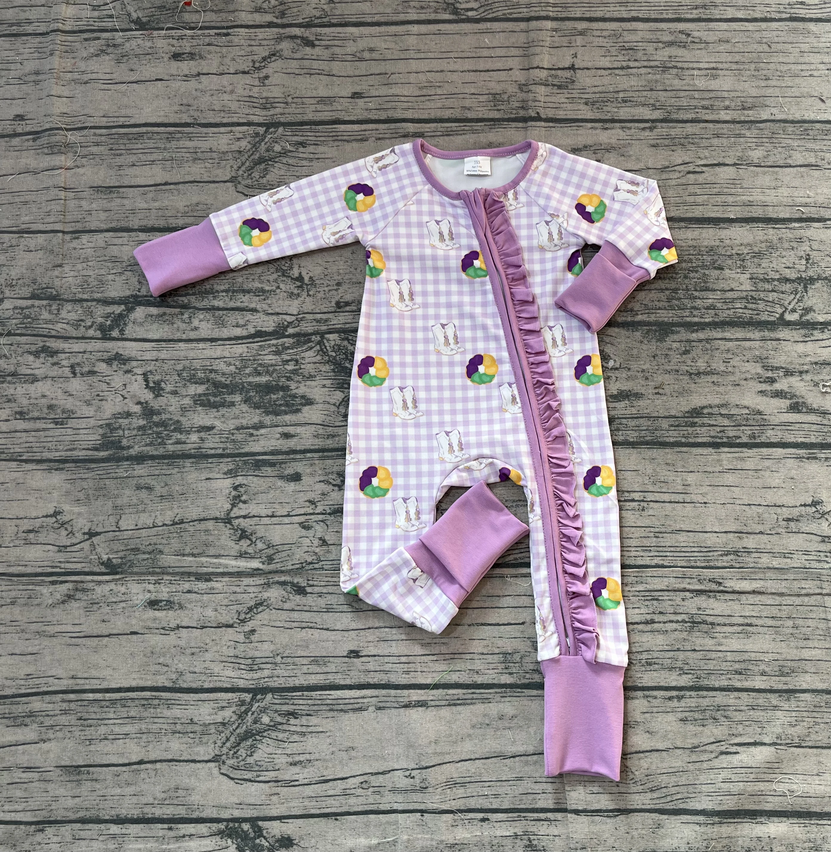 Z1115-19 LR2783 Baby Girls Bubbles Infant Jumpsuit One-piece Newborn Romper Toddler Clothes