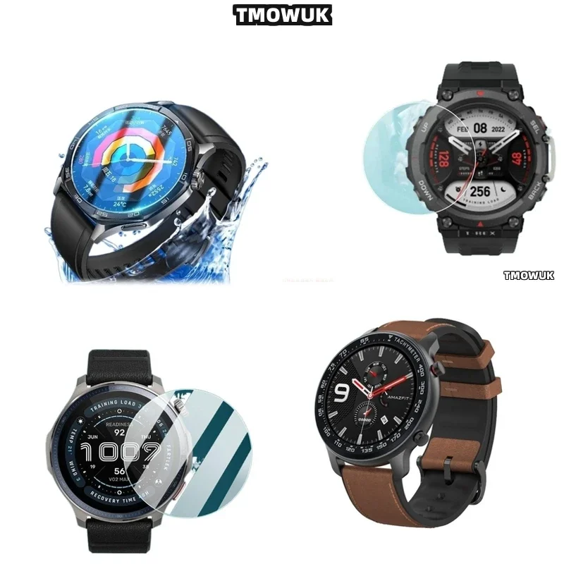 ​​For Amazfit GTR 42 47mm T Rex 2 3 T-Rex Pro 3 Ultra – 9H Hardness, Anti-Reflective Screen Protector​​