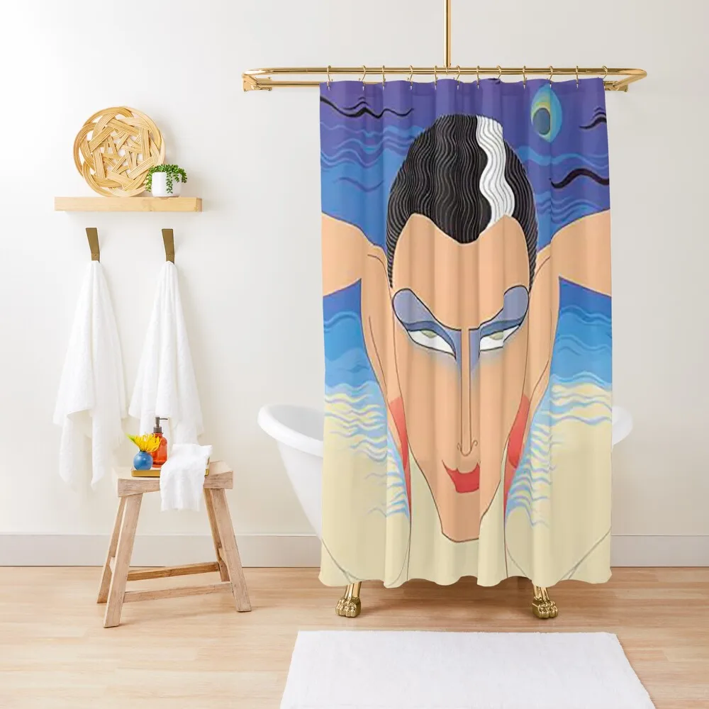 

Mystere by Erte Shower Curtain For Shower Shower Bath Modern Showers For Bathroom Curtain