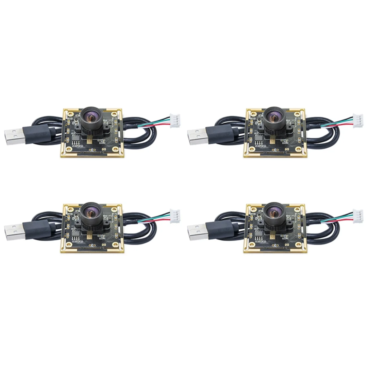 

SCLS 4 шт. OV9732 модуль камеры 1MP 1280x720 30 кадров в секунду USB бесплатный драйвер ручной фокусировки с кабелем 1 метр для WinXP/7/8/10