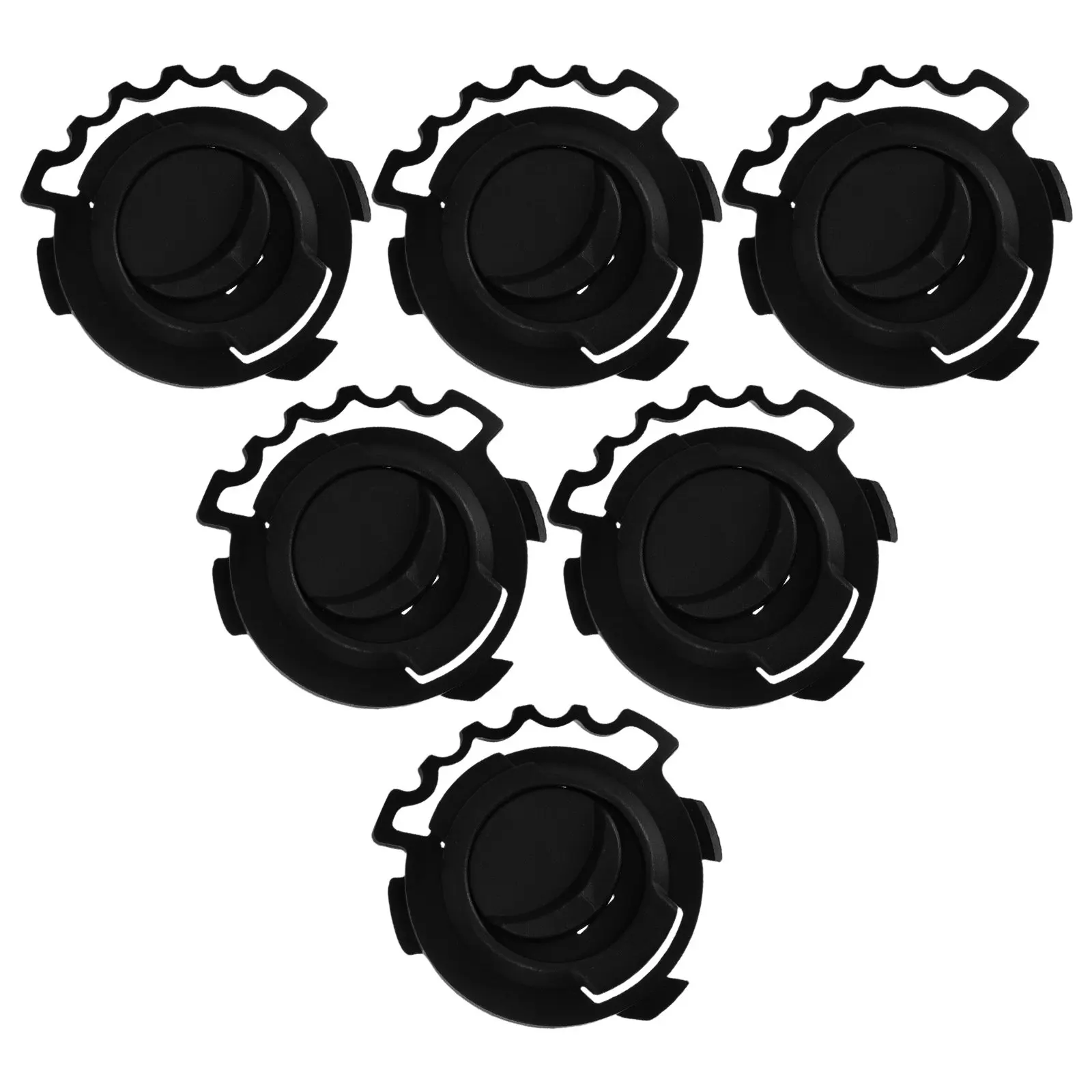 

4 пары быстросъемных пластиковых зажимов для визора мотоцикла, универсальные фиксаторы для линз, подходят для езды на электровелосипеде