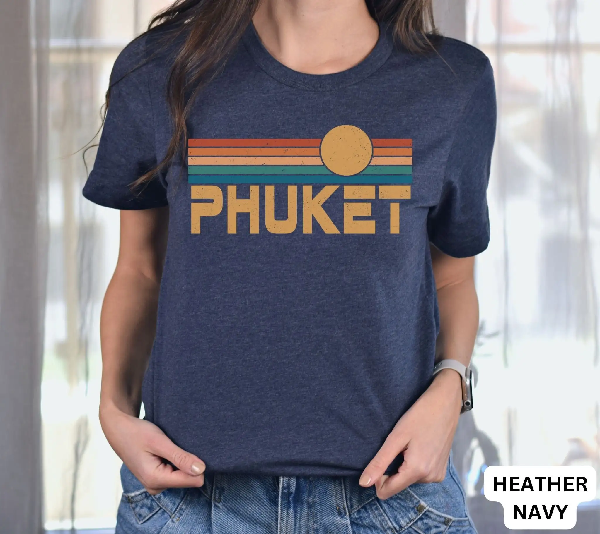 Phuket T Shirt Thailand Vacation Souvenir Trip Honeymoon Asian