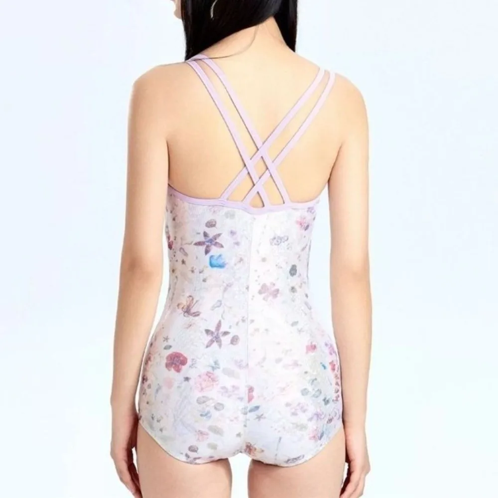Bañador de secado rápido resistente al cloro con estampado moderno - imagen 5
